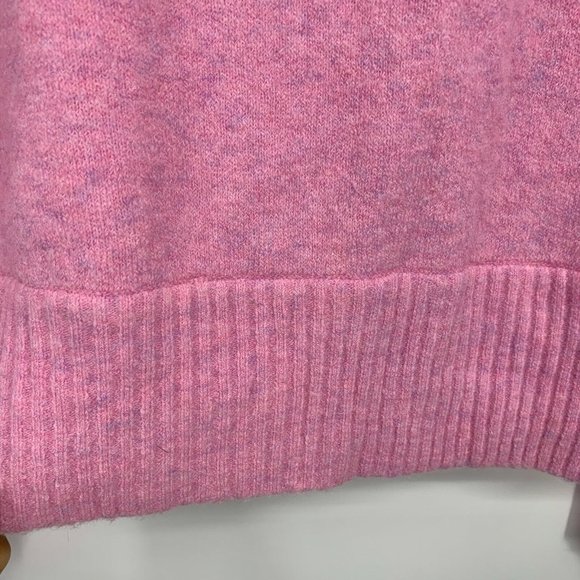 J.Crew Sweater Pink Crew Neck Pullover Long Sleeve Wool Blend - Picture 10 of 10